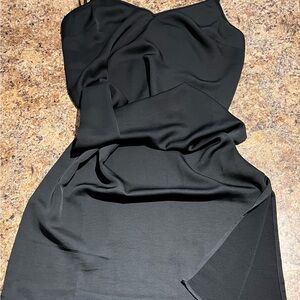 A New Day Black Slip Dress